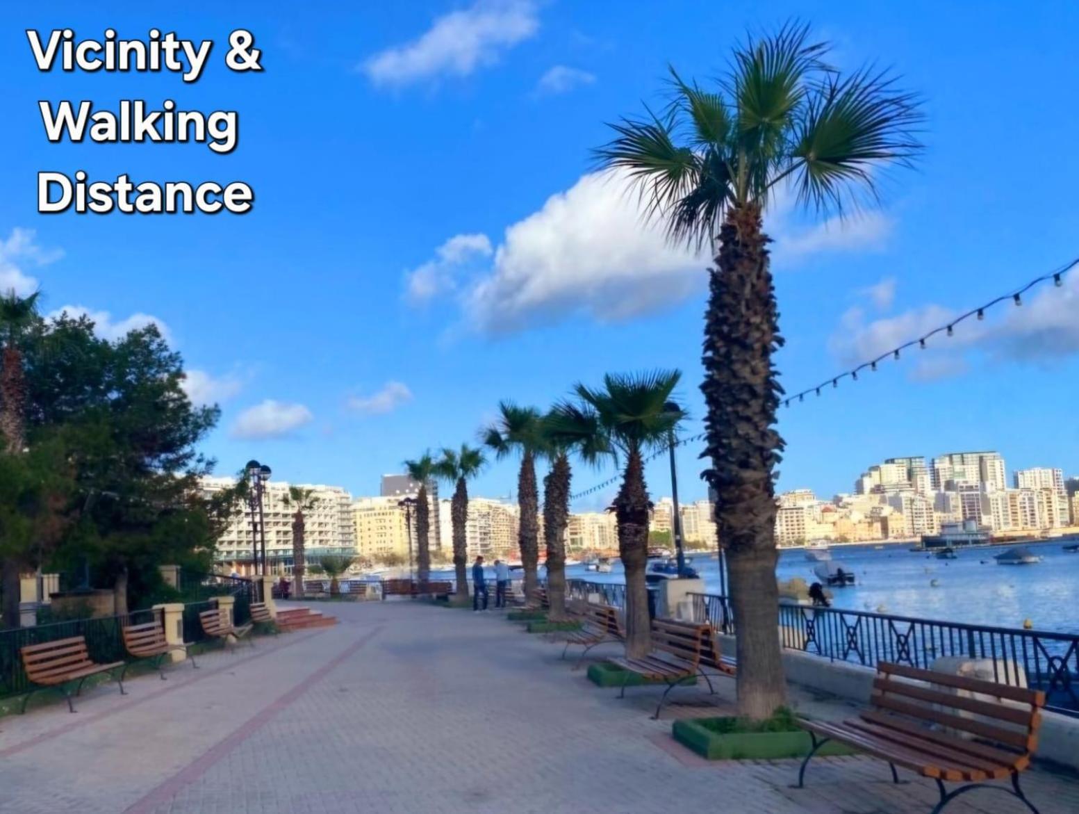 Modern Sliema Apartment Near Sea מראה חיצוני תמונה