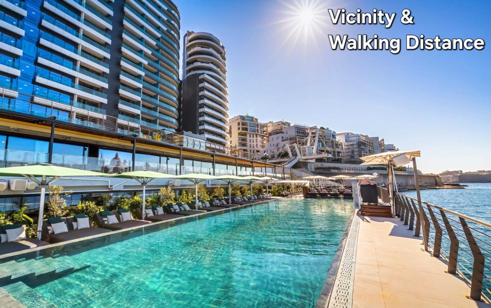 Modern Sliema Apartment Near Sea מראה חיצוני תמונה
