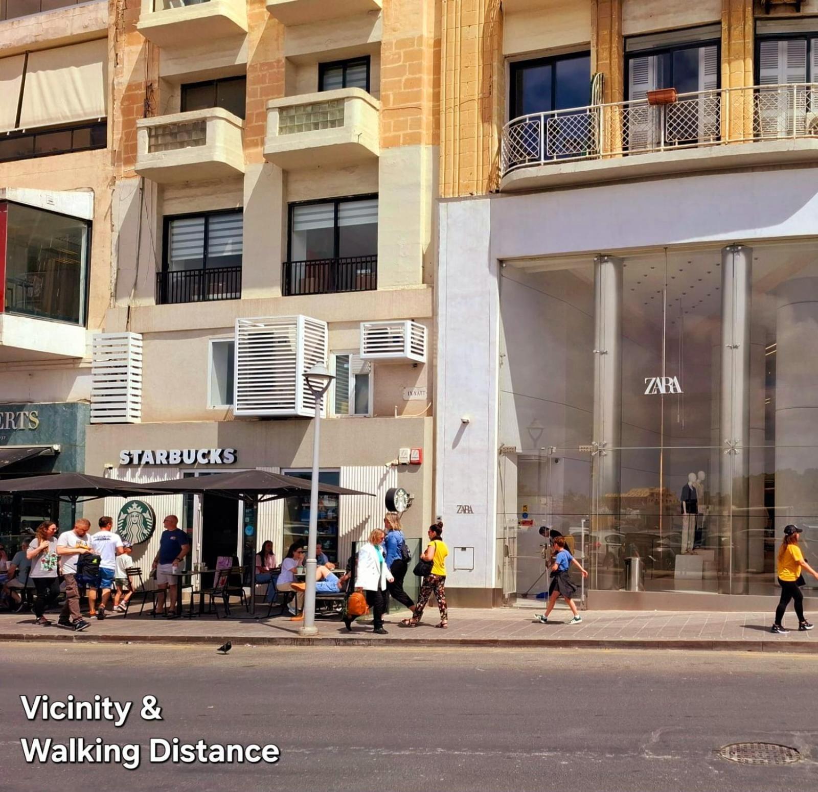 Modern Sliema Apartment Near Sea מראה חיצוני תמונה
